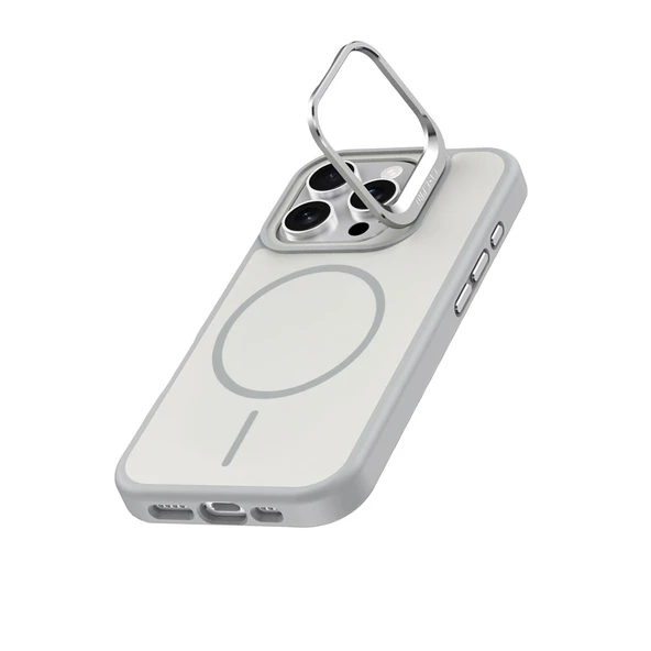 Joko İphone 16 Pro Max Flexa Magsafe Kapak - Beyaz - Resim 3