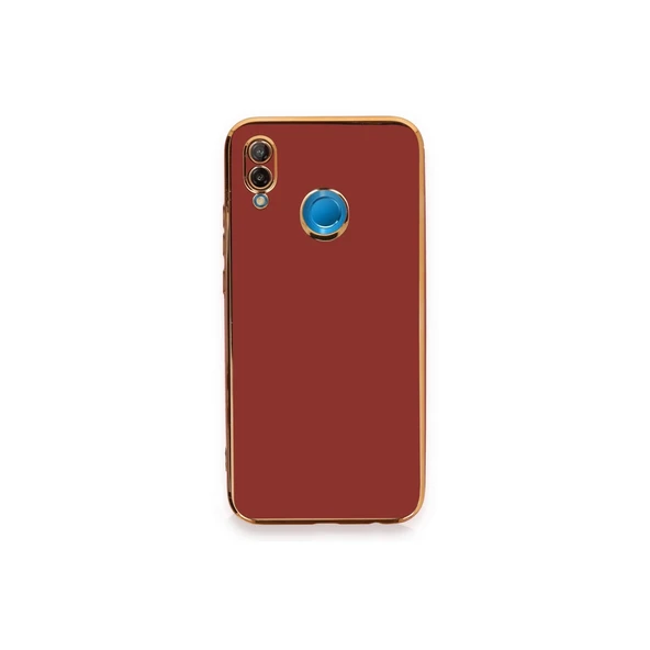 Huawei P20 Lite Kılıf Volet Silikon - Kırmızı ürün görseli 1