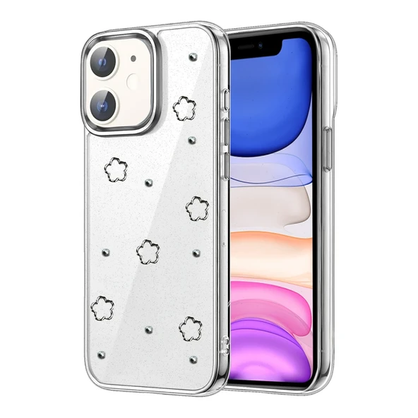 İphone 12 Fiyonk Desenli Kapak - Desen 2 ürün görseli 1