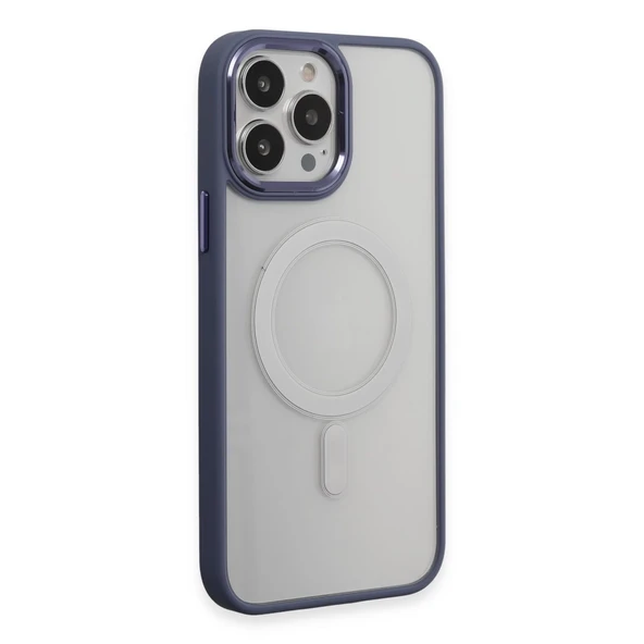 İphone 15 Pro Max Kılıf Room Magneticsafe Silikon - Sierra Blue ürün görseli 1