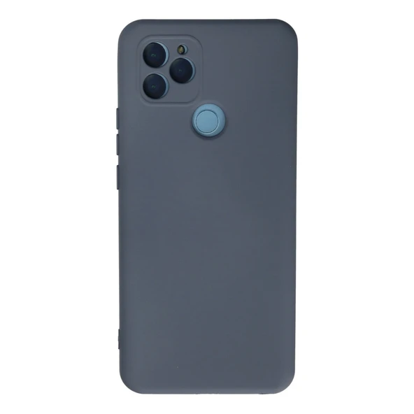 General Mobile Gm 21 Kılıf Nano İçi Kadife Silikon - Gri ürün görseli 1