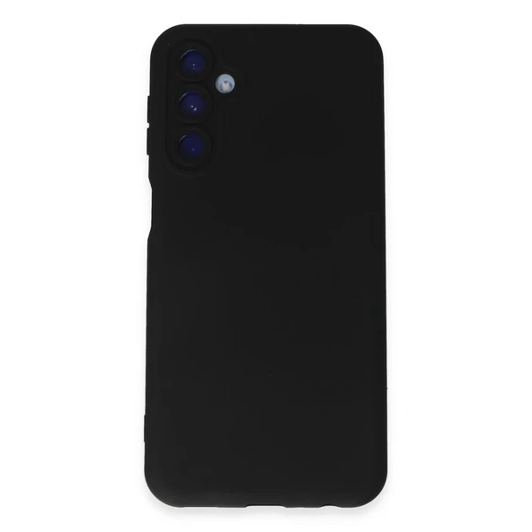 Samsung Galaxy M34 5G Kılıf Nano İçi Kadife Silikon - Siyah ürün görseli 1