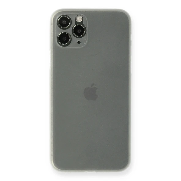 İphone 11 Pro Kılıf Pp Ultra İnce Kapak - Beyaz ürün görseli 1
