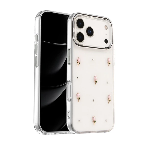 İphone 17 Pro Fiyonk Desenli Kapak - Desen 6 ürün görseli 1