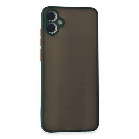 Samsung Galaxy A05 Kılıf Montreal Silikon Kapak - Yeşil ürün görseli 1