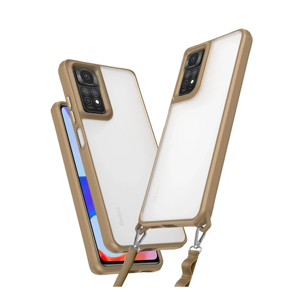 Xiaomi Redmi Note 11 Pro Kılıf Penta Silikon Kılıf - Çöl Titanyum ürün görseli 1