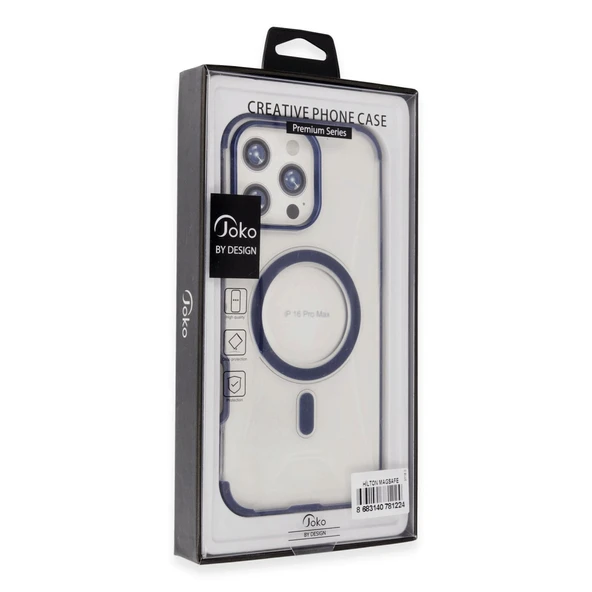 Joko İphone 16 Pro Hilton Magsafe Kapak - Gold - Resim 2