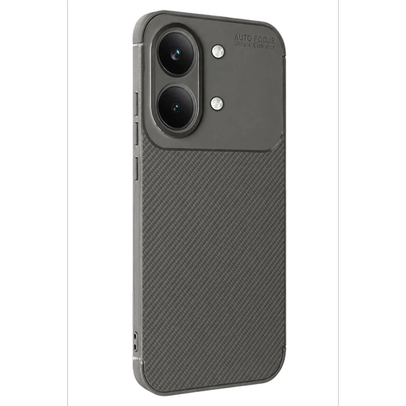 Xiaomi Poco X8 Pro Max Auto Focus Karbon Kapak - Gri ürün görseli 1