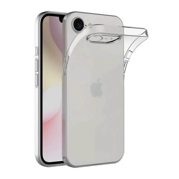 İphone 16E Kılıf Lüx Şeffaf Silikon ürün görseli 1