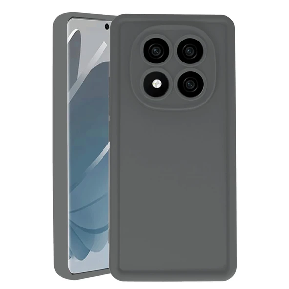 Xiaomi Redmi Note 14 Pro 4G Kılıf Viera Silikon - Gri ürün görseli 1