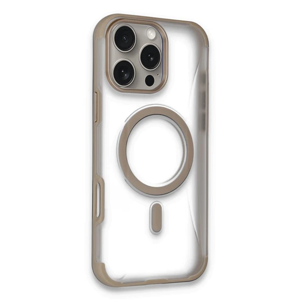 Joko İphone 16 Pro Hilton Magsafe Kapak - Gold ürün görseli 1