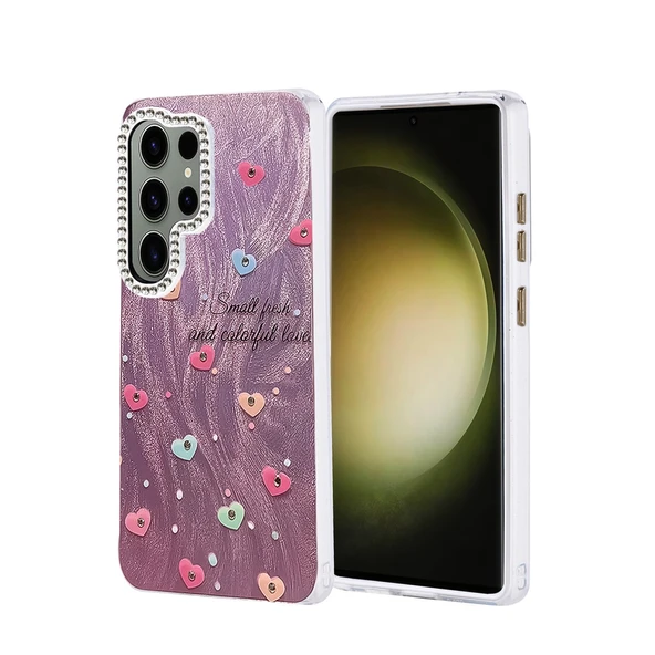 Samsung Galaxy S25 Ultra Kılıf Blade Aynalı Desenli Kapak - Desen 8 ürün görseli 1