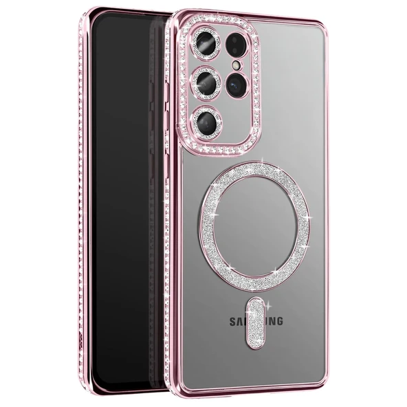 Samsung Galaxy S26 Ultra Joke Simli Magneticsafe Kılıf - Pembe ürün görseli 1