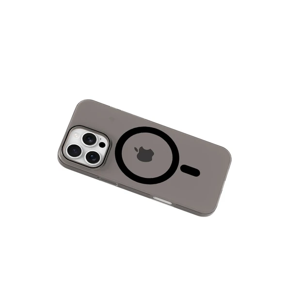 Joko İphone 16 Pro Max Pc Blank Magsafe Kapak - Siyah - Resim 2