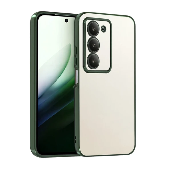 Xiaomi Redmi 15 4G Razer Lensli Silikon - Yeşil ürün görseli 1