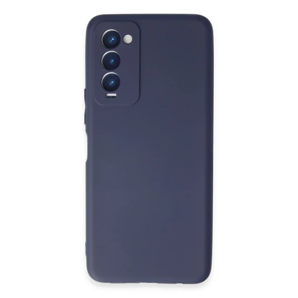 Tecno Camon 18 Kılıf First Silikon - Lacivert ürün görseli 1