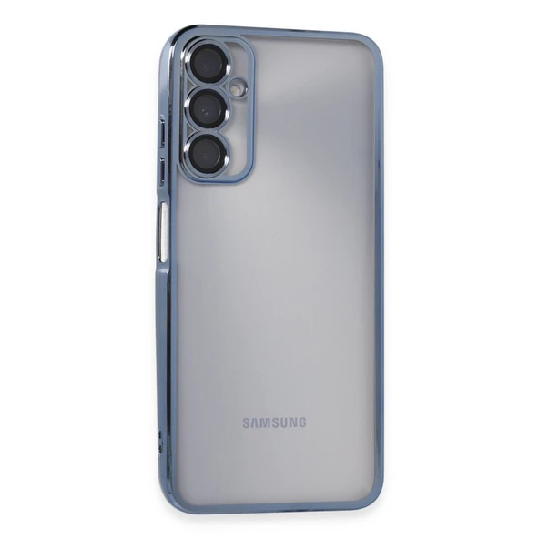 Samsung Galaxy A05S Kılıf Razer Lensli Silikon - Açık Mavi ürün görseli 1