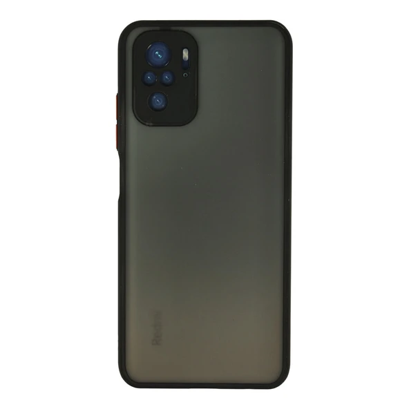 Xiaomi Redmi Note 10 Kılıf Montreal Silikon Kapak - Siyah ürün görseli 1