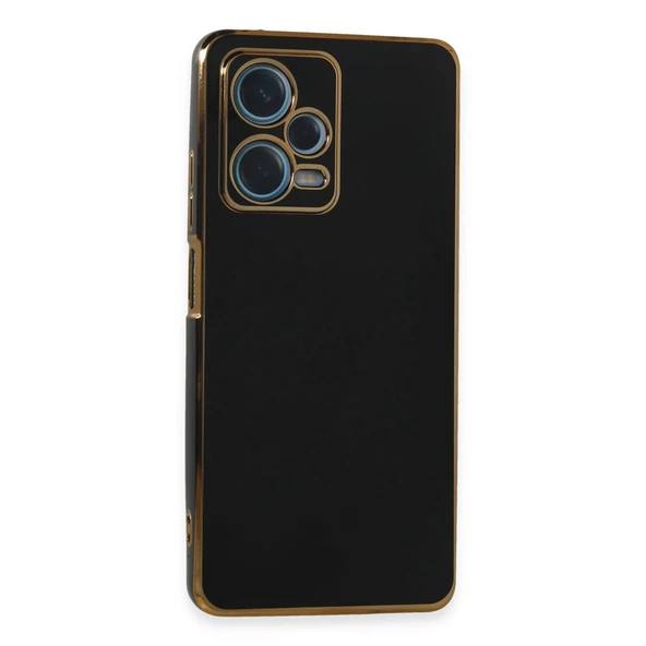 Xiaomi Redmi Note 12 Pro Plus Kılıf Volet Silikon - Siyah ürün görseli 1
