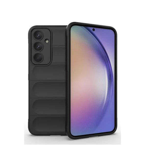 Samsung Galaxy M14 5G Kılıf Optimum Silikon - Siyah ürün görseli 1