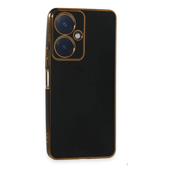 Vivo Y27 Kılıf Volet Silikon - Siyah ürün görseli 1