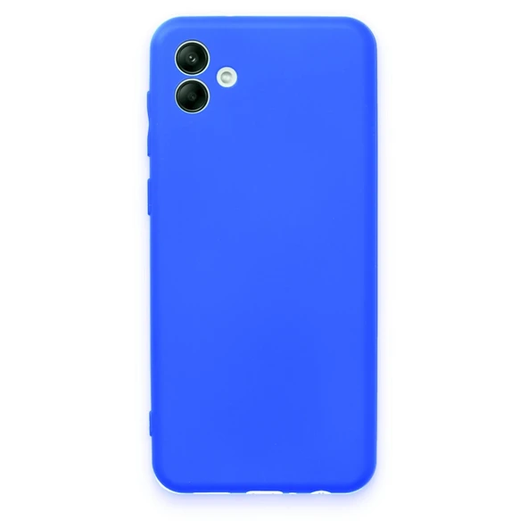 Samsung Galaxy A04 Kılıf First Silikon - Mavi ürün görseli 1