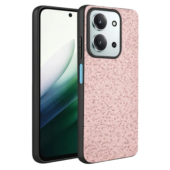 Onegif Xiaomi Redmi 15C 4G Bright Simli Kapak - Pembe ürün görseli 1