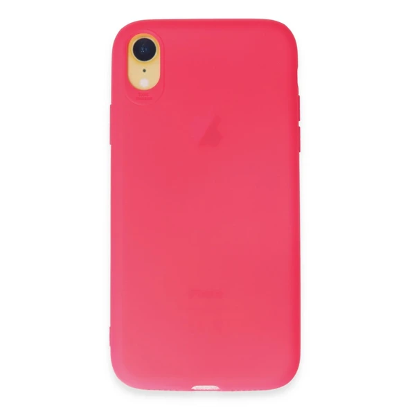 İphone Xr Kılıf First Silikon - Pembe ürün görseli 1