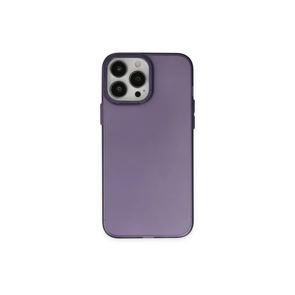 İphone 13 Pro Max Kılıf Modos Metal Kapak - Derin Mor ürün görseli 1