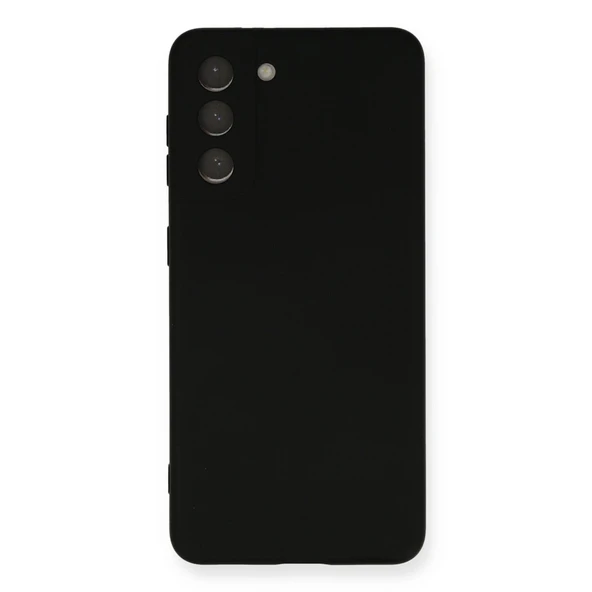 Samsung Galaxy S21 Fe Kılıf Nano İçi Kadife Silikon - Siyah ürün görseli 1