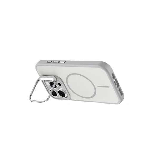 Joko İphone 16 Pro Max Flexa Magsafe Kapak - Beyaz - Resim 2