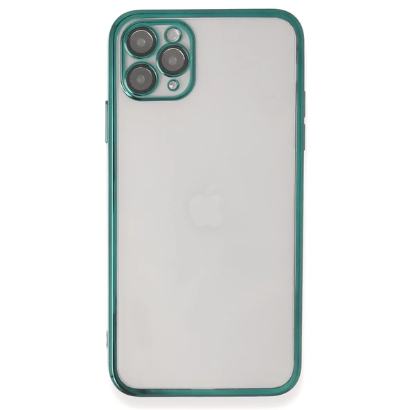 İphone 11 Pro Kılıf Razer Lensli Silikon - Yeşil ürün görseli 1