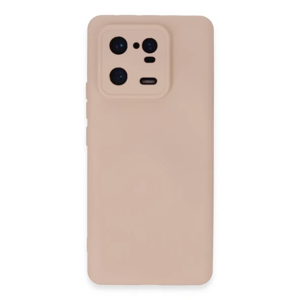 Xiaomi Mi 13 Pro Kılıf Nano İçi Kadife Silikon - Pudra ürün görseli 1