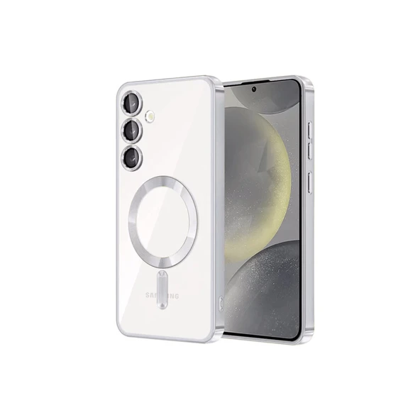 Samsung Galaxy S23 Kılıf Kross Magneticsafe Kapak - Titan Gri ürün görseli 1