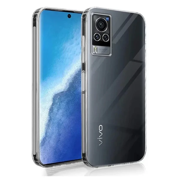 Vivo V30 5G Kılıf Lüx Şeffaf Silikon ürün görseli 1