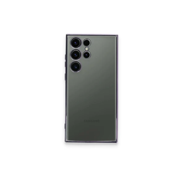 Samsung Galaxy S24 Ultra Kılıf Razer Lensli Silikon - Siyah ürün görseli 1
