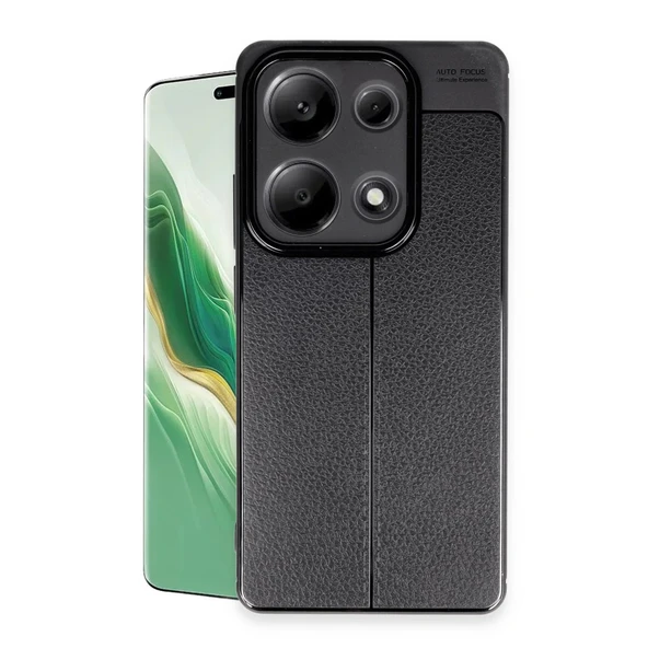Xiaomi Redmi Note 13 Pro 4G Kılıf Auto Focus Kapak - Siyah ürün görseli 1