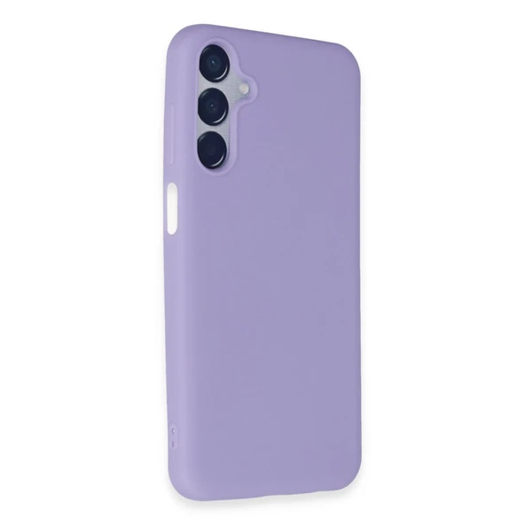 Samsung Galaxy M15 Kılıf First Silikon - Lila ürün görseli 1