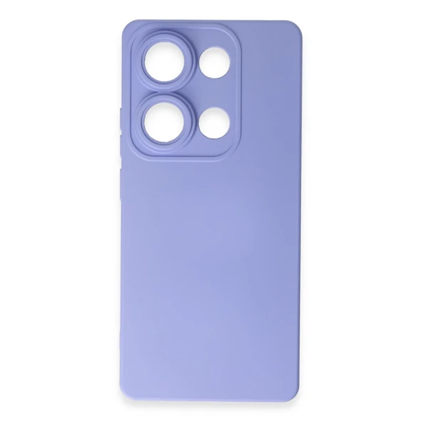 Xiaomi Redmi Note 13 Pro 4G Kılıf Nano İçi Kadife Silikon - Lila ürün görseli 1
