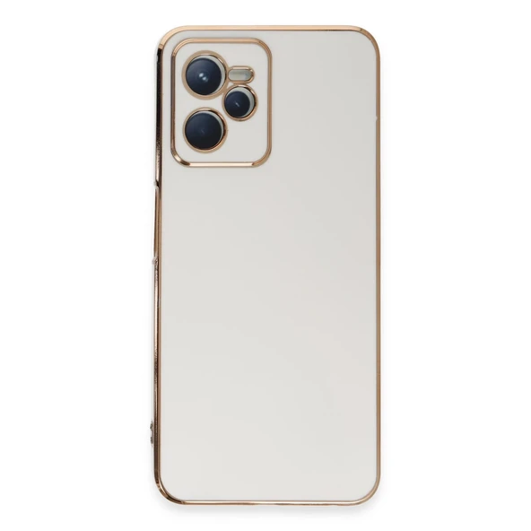 Realme C35 Kılıf Volet Silikon - Beyaz ürün görseli 1