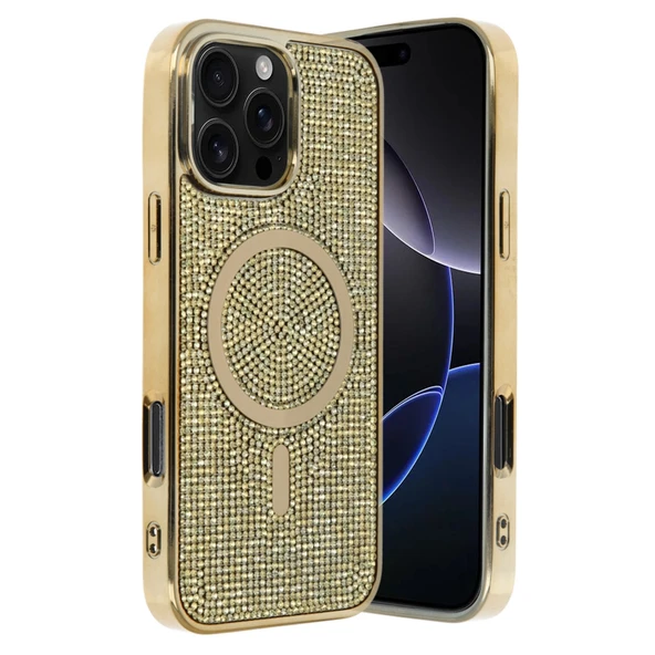 Joko İphone 16 Pro Helen Magsafe Kapak - Gold ürün görseli 1