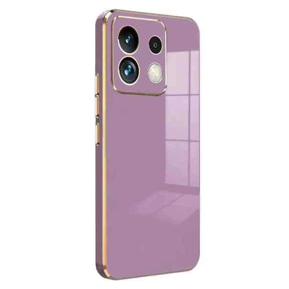 Xiaomi Poco M6 Pro 4G Kılıf Volet Silikon - Mor ürün görseli 1