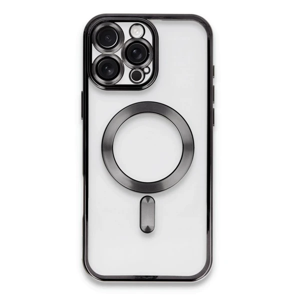 İphone 16 Pro Kılıf Kross Magneticsafe Kapak - Siyah ürün görseli 1