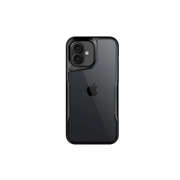 İphone 16 Kılıf Boyi Silikon Kapak - Siyah ürün görseli 1