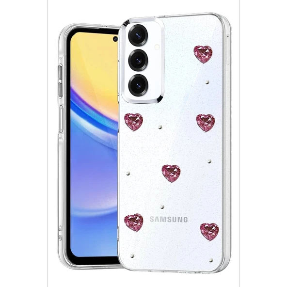 Samsung Galaxy A15 4G Fiyonk Desenli Kapak - Desen 3 ürün görseli 1