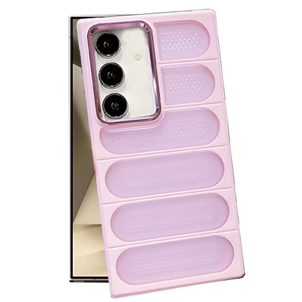 Samsung Galaxy S24 Kılıf Airmax Silikon Kapak - Pembe ürün görseli 1