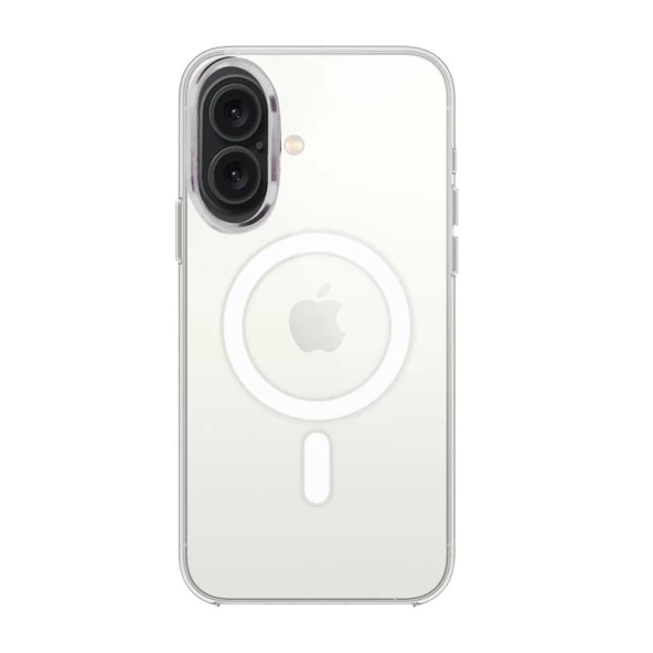 İphone 16 Plus Kılıf Pc Real Magsafe Kapak - Şeffaf ürün görseli 1