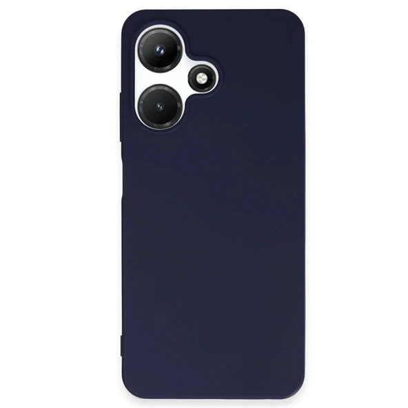 İnfinix Hot 30I Kılıf First Silikon - Lacivert ürün görseli 1