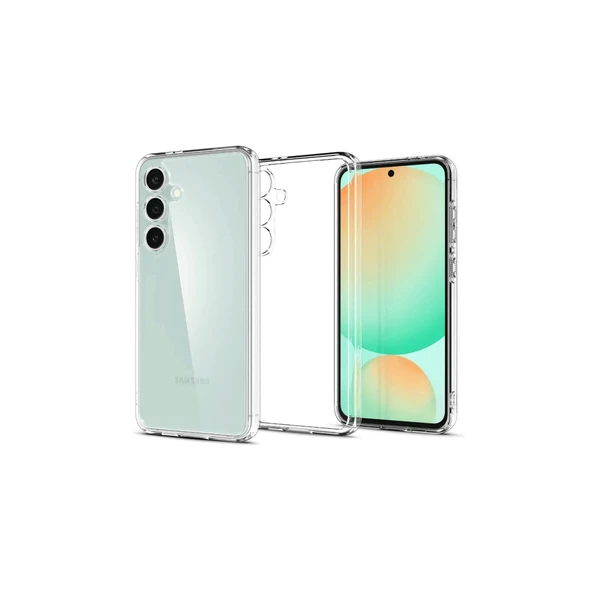 Samsung Galaxy S24 Fe Kılıf Lüx Şeffaf Silikon ürün görseli 1