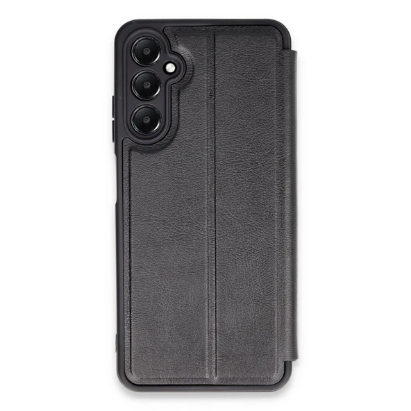 Samsung Galaxy A15 4G Kılıf Flip Cover - Siyah ürün görseli 1